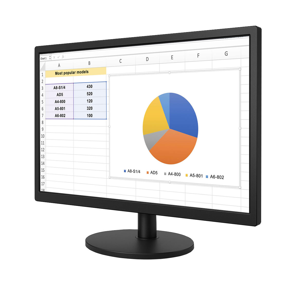 X-MICRO Monitor LED 20" borde fino de X20KN