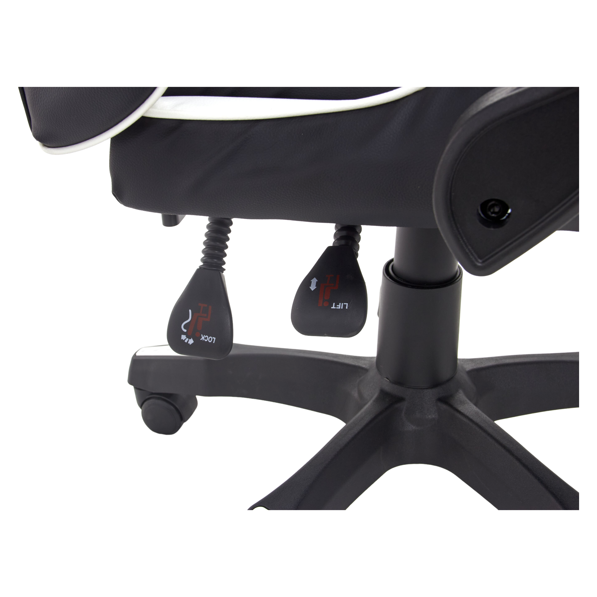 X-MICRO Silla Gamer Ergonómica Blanca con Cojines Lumbar y Cervical, Reclinable y con Reposapiés XM-B98WH