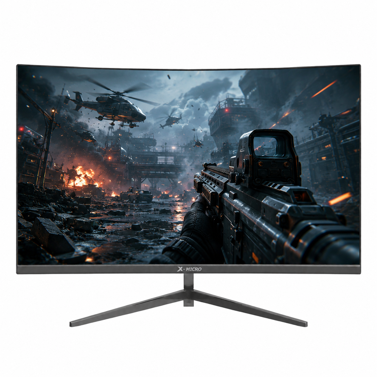 X-MICRO Monitor 27" FHD Curvo 120Hz. 1ms X27CFE