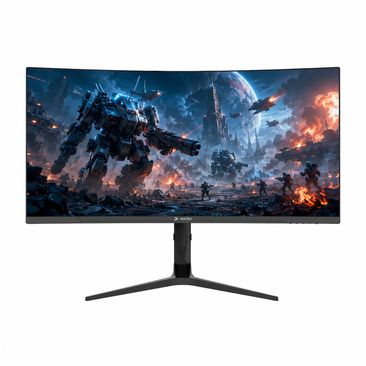 X-MICRO Monitor Gamer Curvo 34″ 3440×1440 165Hz – X34C-B165